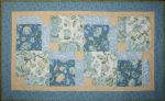 Subtle Skies Table Runner designed by TK Harrison from BOMquilts.com